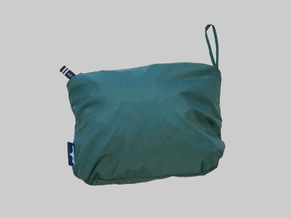 Packed Pack-n-go jacket forest green