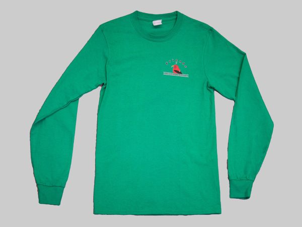 LS T-shirt kelly green front