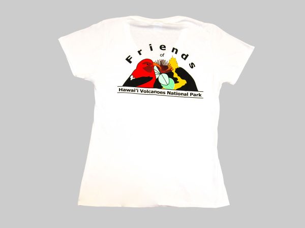 Ladies White Back