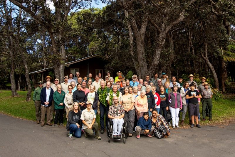 Hawaiʻi Volcanoes National Park 2020 Volunteers NPS Photo/Janice Wei